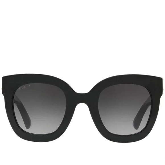 Gucci GG crystal urban star logo monogram rectangle Polarized sunglasses NEW